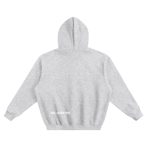 Reborn To Conquer,RTC,Winter Drop Collection,Fail Learn Rise,Motivational Streetwear,Inspirational Clothing,Hoodie,Sweatshirt,Fleece Apparel,Streetwear Casual