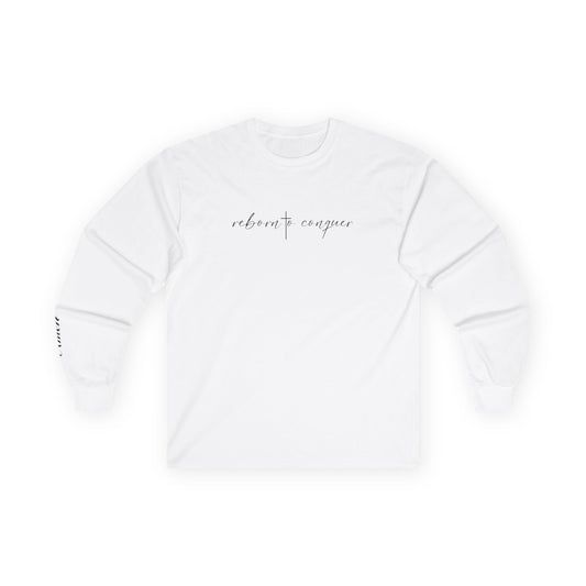 "Faith" Edition - Cotton Long Sleeve Tee 2 Timothy 1:7