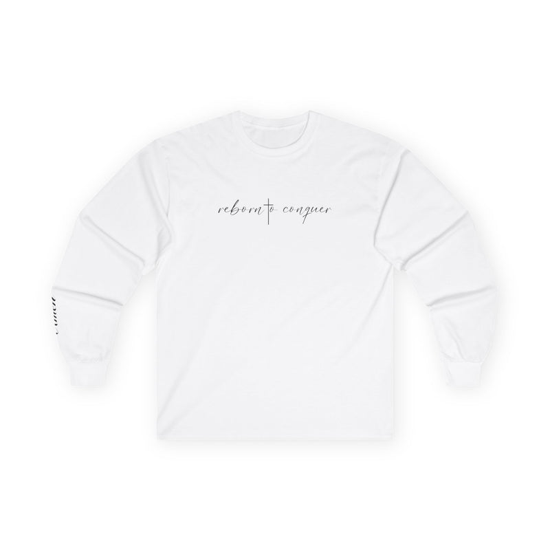 "Faith" Edition - Cotton Long Sleeve Tee 2 Timothy 1:7