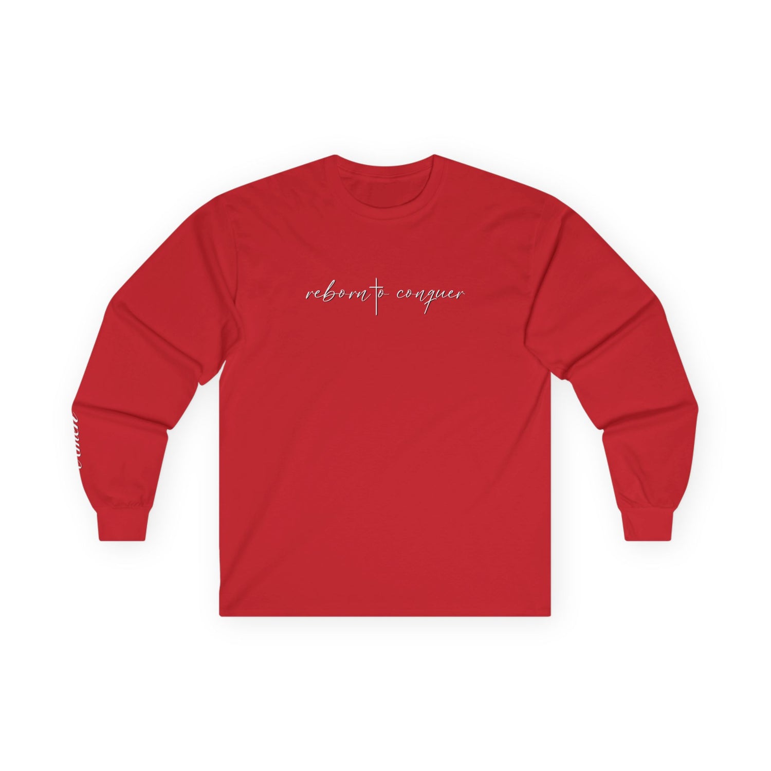 "Faith" Edition - Cotton Long Sleeve Tee 2 Timothy 1:7