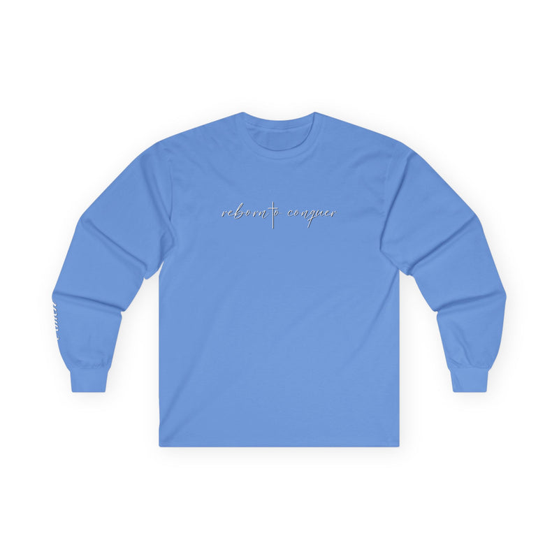 "Faith" Edition - Cotton Long Sleeve Tee 2 Timothy 1:7
