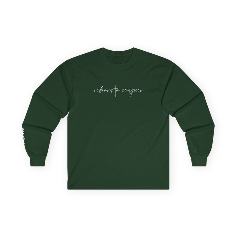 "Faith" Edition - Cotton Long Sleeve Tee 2 Timothy 1:7