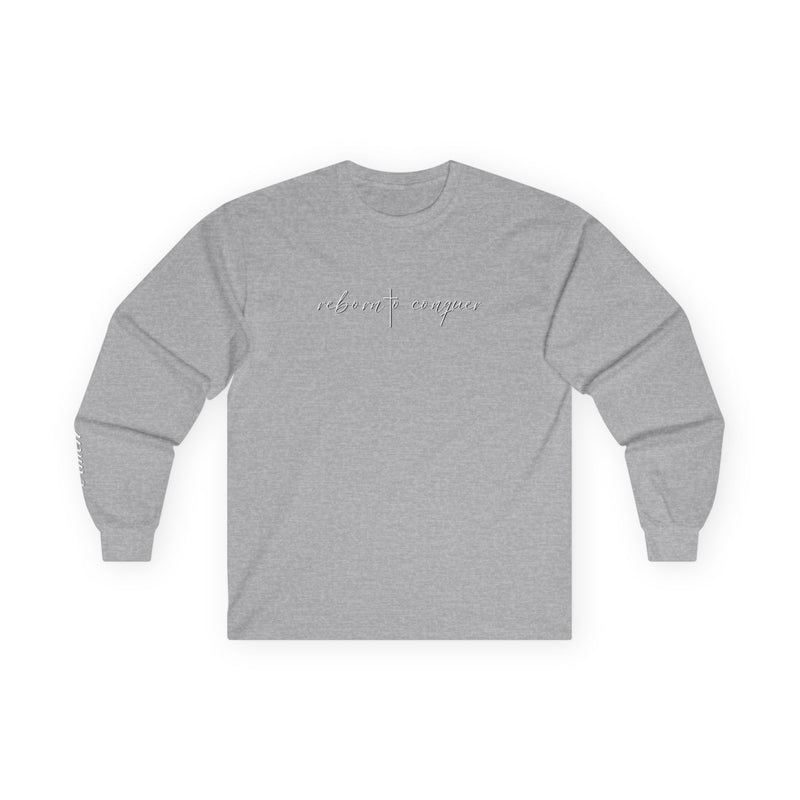 "Faith" Edition - Cotton Long Sleeve Tee 2 Timothy 1:7
