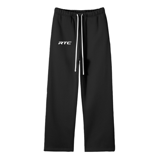 Reborn To Conquer,RTC,The Chosen Collection,Motivational Apparel,Open Leg Pants,Fleece Pants,Streetwear Casual,Thick Fleece Pants,Winter Casual Pants,Straight Leg Joggers