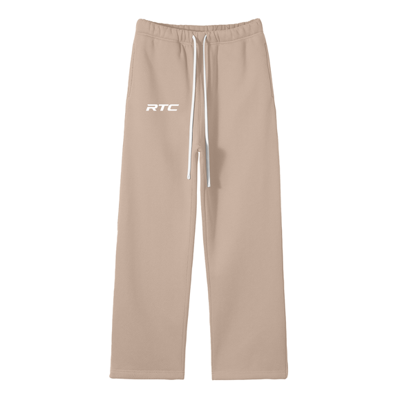 Reborn To Conquer,RTC,The Chosen Collection,Motivational Apparel,Open Leg Pants,Fleece Pants,Streetwear Casual,Thick Fleece Pants,Winter Casual Pants,Straight Leg Joggers