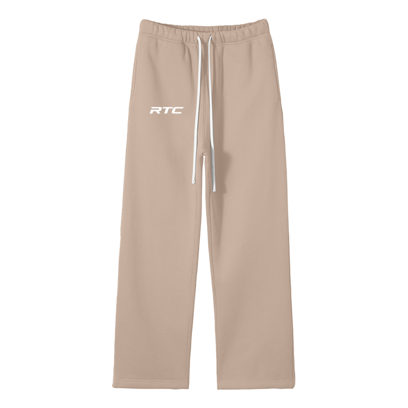 Reborn To Conquer,RTC,The Chosen Collection,Motivational Apparel,Open Leg Pants,Fleece Pants,Streetwear Casual,Thick Fleece Pants,Winter Casual Pants,Straight Leg Joggers