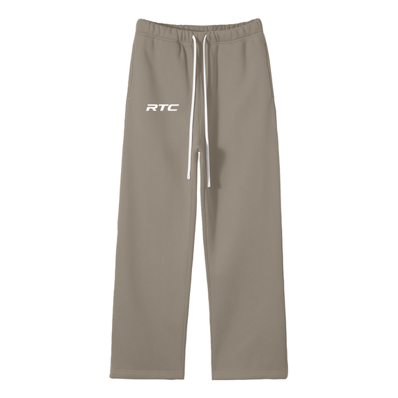 Reborn To Conquer,RTC,The Chosen Collection,Motivational Apparel,Open Leg Pants,Fleece Pants,Streetwear Casual,Thick Fleece Pants,Winter Casual Pants,Straight Leg Joggers