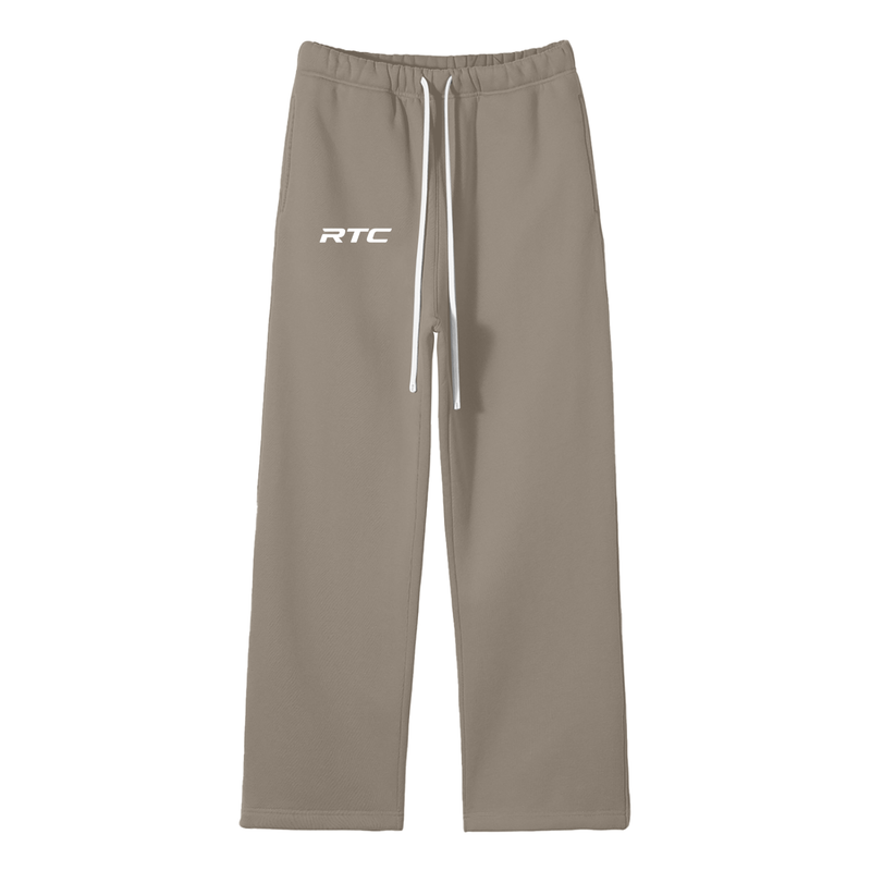 Reborn To Conquer,RTC,The Chosen Collection,Motivational Apparel,Open Leg Pants,Fleece Pants,Streetwear Casual,Thick Fleece Pants,Winter Casual Pants,Straight Leg Joggers