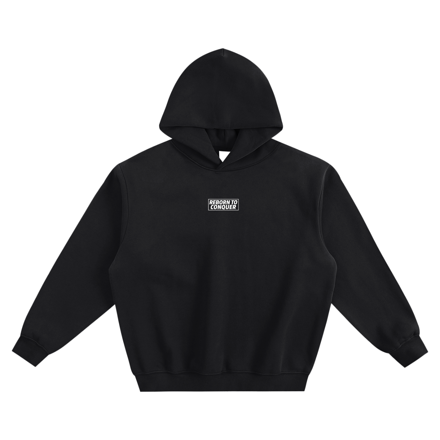Reborn To Conquer,RTC,Winter Drop Collection,Fail Learn Rise,Motivational Streetwear,Inspirational Clothing,Hoodie,Sweatshirt,Fleece Apparel,Streetwear Casual